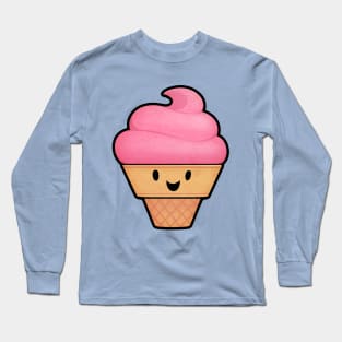 Strawberry Ice Cream Long Sleeve T-Shirt